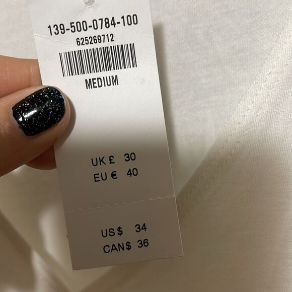 Abercrombie & Fitch high-rise Mom, jeans and long sleeve shirt bundle NWT - Picture 5 of 8